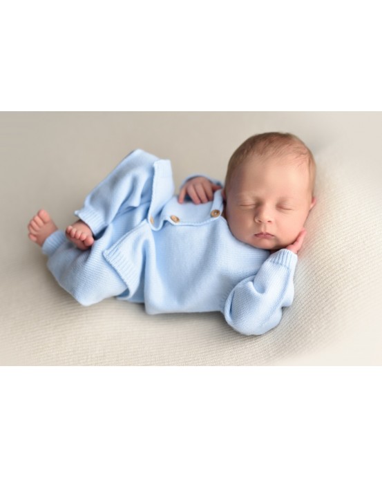 Blue newborn jacket