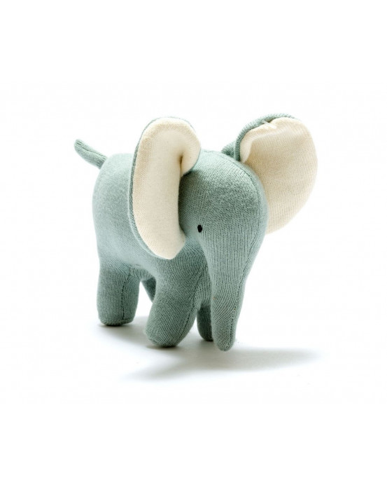 copy of Knitted organic cotton Mustard Elephant