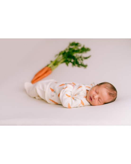 Primera puesta bebé zanahorias
